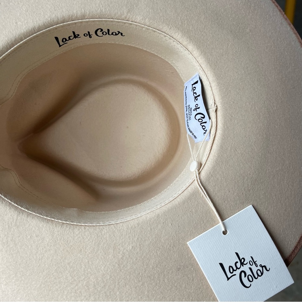 NWT Lack Of Color ivory rancher hat * Bloggers Fav * - Picture 9 of 9